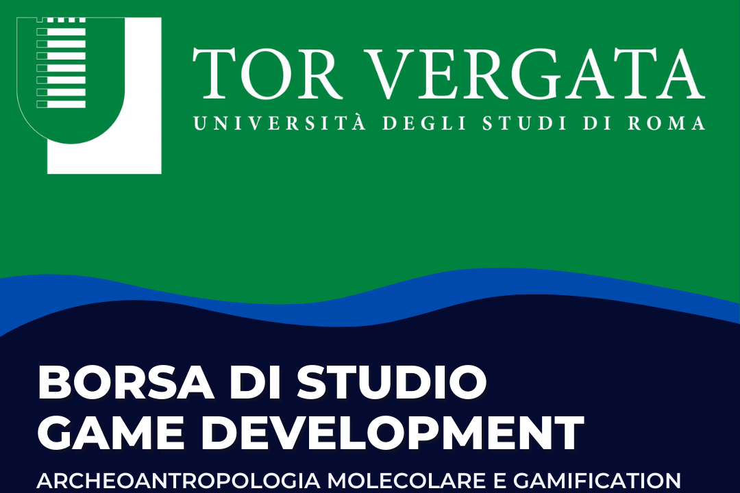 Borsa di Studio in Game Development: il bando dell’Università Tor Vergata