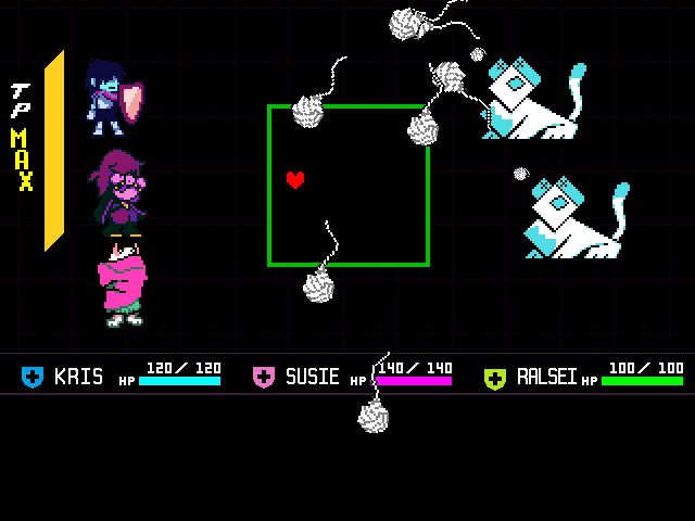 Screen da Deltarune