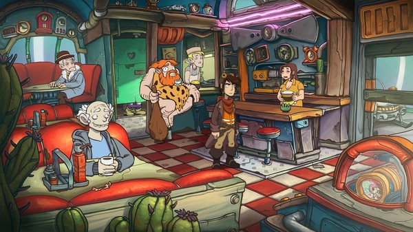 Deponia, animazione in Spine